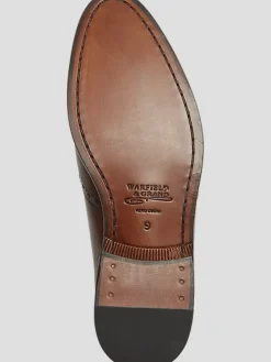 Oxfords|Dress & Formal Shoes-Warfield &Amp; Grand Abby Italian Leather Wingtip Oxfords Cognac