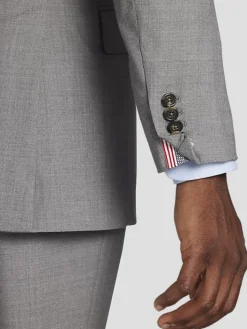 2-piece Suits|Big & Tall Suits-Joseph Abboud American Bespoke Modern Fit Superlite Suit Blue