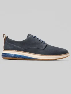 Oxfords|Casual Shoes-Cole Haan Øriginal Grand Energyweave Plain Toe Oxford Navy