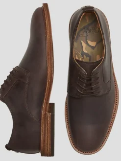 Oxfords|Dress & Formal Shoes-Warfield &Amp; Grand Aptos Leather Oxfords Brown