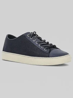 Sneakers|Casual Shoes-Frye Astor Cap Toe Low Lace Up Sneakers Navy