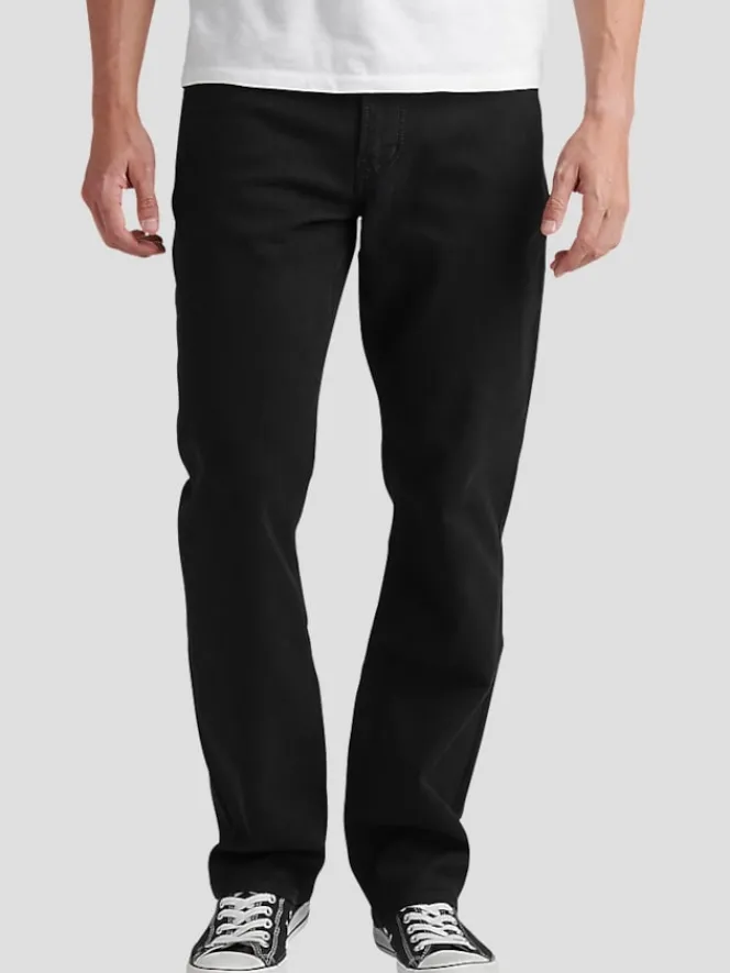 Jeans|Jeans-Silver Jeans Athletic Fit Tapered Leg Jeans Black