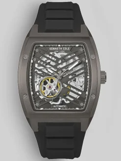 Watches-Kenneth Cole Automatic Watch Black