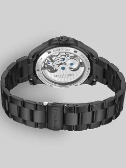 Watches-Kenneth Cole Automatic Watch Black