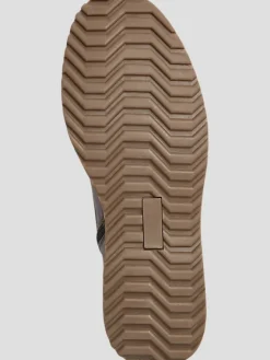 Boots-Freeman Beckett Plain Toe Lace-up Boots Brown