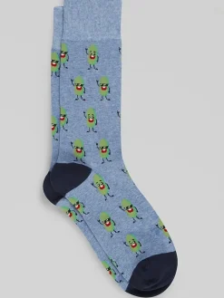 Socks-Egara Big Dill Socks Chambray Heather