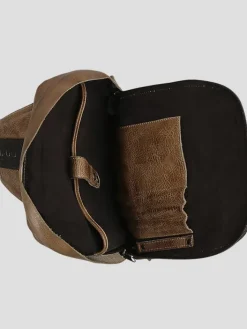 Travel & Luggage-Bedstu Boss Leather Sling Crossbody Bag Tan