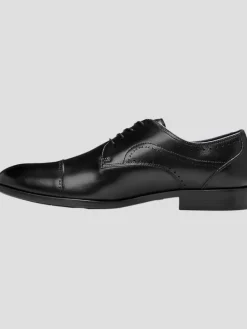 Dress & Formal Shoes-Stacy Adams Bryant Leather Cap Toe Oxfords Black