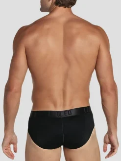 Underwear-Leo By Leonisa Butt Lift Padded Low-Rise Briefs, 2-Pack Black