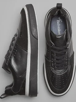 Sneakers|Casual Shoes-Belvedere Calico Sneakers Black