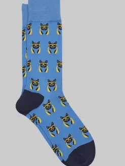 Socks-Egara Cat Headphones Socks, 1-pair Marina