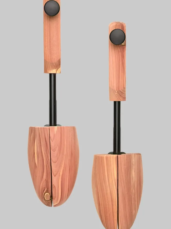 Shoe & Clothing Care-Joseph Abboud Cedarwood Shoe Tree Brown