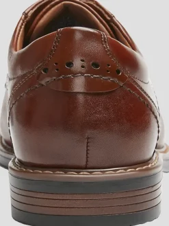 Casual Shoes|Casual Shoes-Nunn Bush Centro Flex Cap Toe Oxfords Cognac