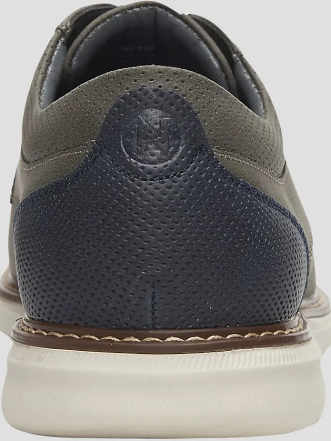 Oxfords|Casual Shoes-Nunn Bush Chase Plain Toe Oxfords Cognac