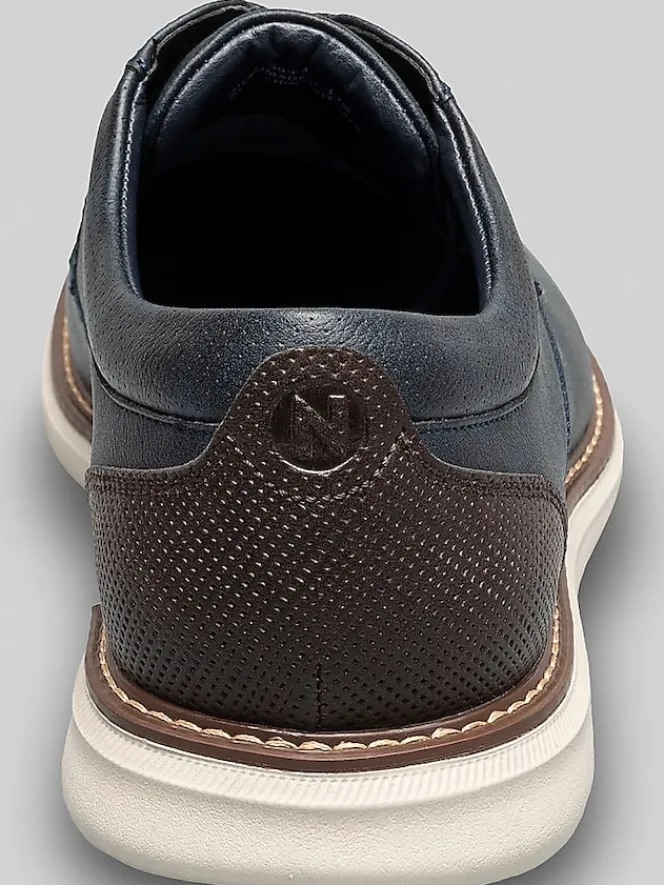 Oxfords|Casual Shoes-Nunn Bush Chase Plain Toe Oxfords Black