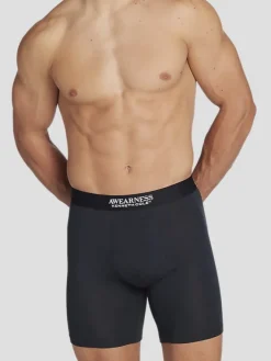 Underwear-Awearness Kenneth Cole CHILLFLEX Boxer Briefs, 2-Pack Black