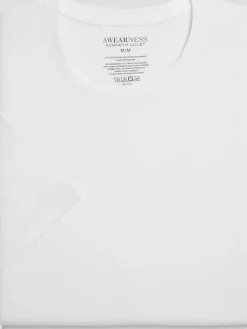 Underwear-Awearness Kenneth Cole ChillFlex Crewneck T-Shirt, 2-pack White