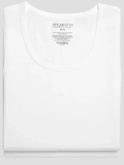Underwear-Awearness Kenneth Cole ChillFlex Tank, 2-pack White