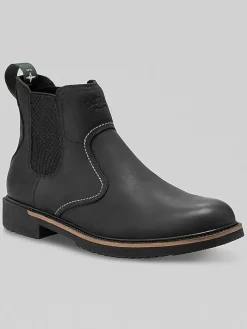 Boots-Eastland Chimney Pond Plain Toe Chelsea Boots Black