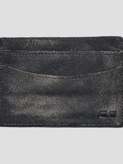 Wallets-Bedstu Chuck Leather Credit Card Holder Black