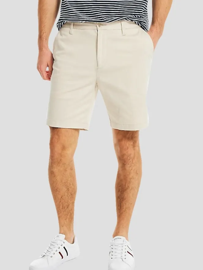 Shorts|Shorts-Nautica Classic Fit Everyday Shorts Blue Indigo