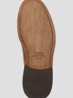 Oxfords|Dress & Formal Shoes-Warfield &Amp; Grand Clement Leather Cap Toe Oxfords Cognac