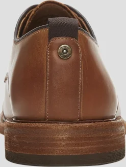 Oxfords|Dress & Formal Shoes-Warfield &Amp; Grand Clement Leather Cap Toe Oxfords Cognac