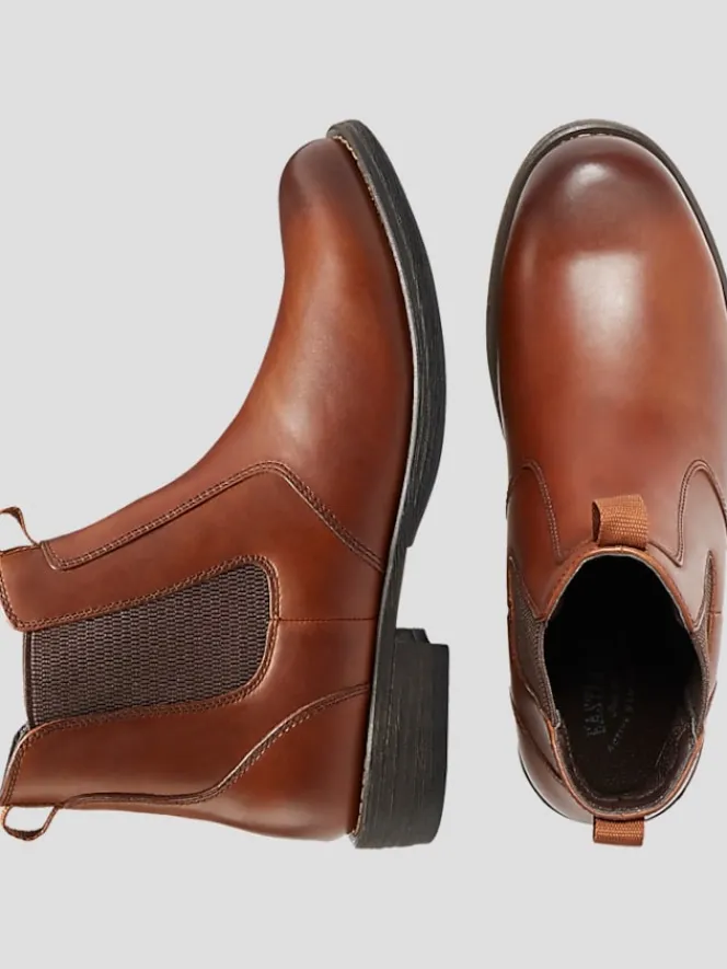 Boots-Eastland Daily Double Leather Chelsea Boots Tan