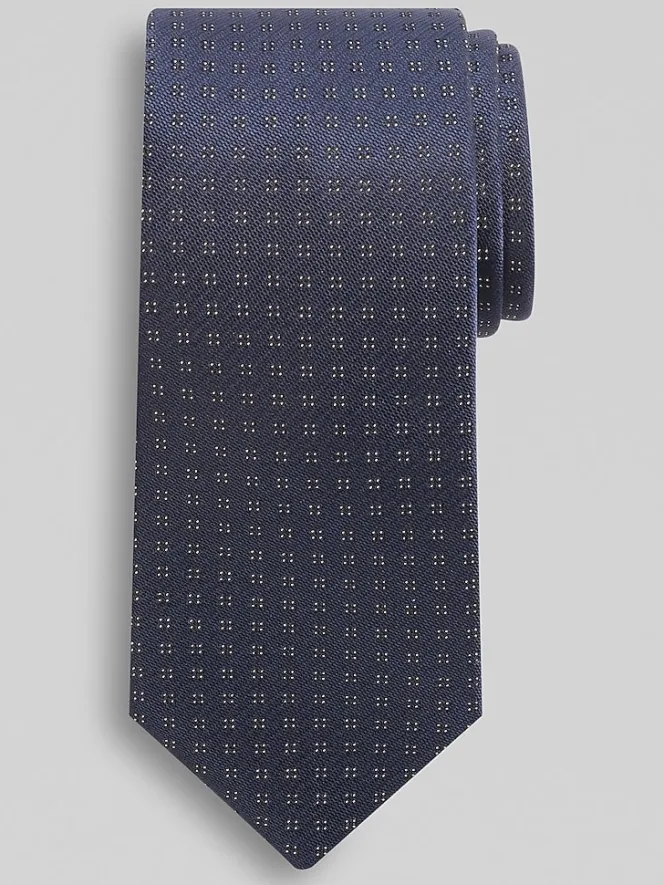 Ties-Awearness Kenneth Cole Dice Dot Tie Blue