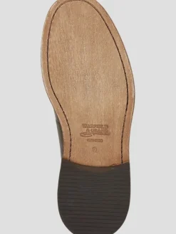 Loafers & Slip-ons|Dress & Formal Shoes-Warfield &Amp; Grand Diggs Leather Moc Toe Penny Loafers Charcoal