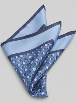 Formal Accessories|Pocket Squares-Awearness Kenneth Cole Eclipse Pocket Square Black