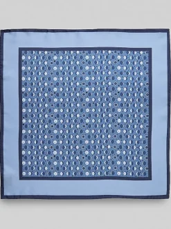 Formal Accessories|Pocket Squares-Awearness Kenneth Cole Eclipse Pocket Square Black