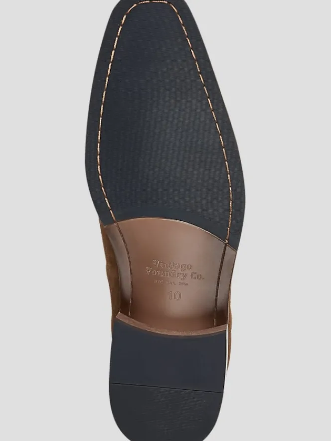 Boots-Vintage Foundry Evans Chelsea Boots Black