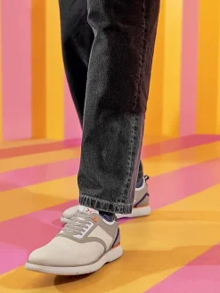 Casual Shoes|Casual Shoes-Stacy Adams Everidge Plain Toe Elastic Lace Sneakers Black