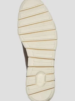 Oxfords|Sneakers-Bedstu Fairman Leather Moc Toe Lace-up Sneakers Multi