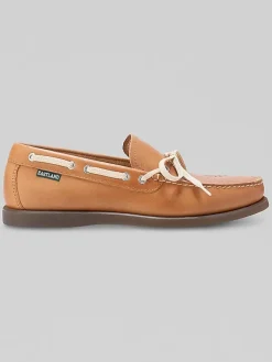 Loafers & Slip-ons|Casual Shoes-Eastland Falmouth Yarmouth Slip-On Shoes Light Tan