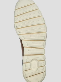 Oxfords|Sneakers-Bedstu Galahad Leather Moc Toe High-Top Sneakers Tan