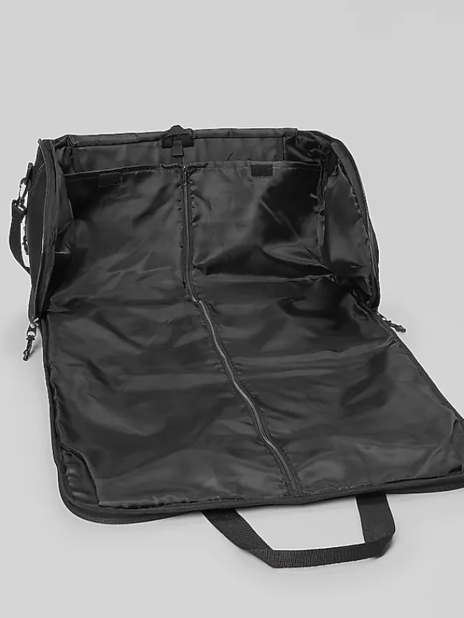 Travel & Luggage-Pronto Uomo Garment Duffel Bag Black