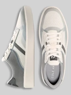 Sneakers|Casual Shoes-Cole Haan Grand Crosscourt Winner Sneakers Ivory/December Sky