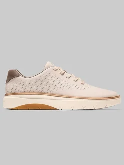 Sneakers|Casual Shoes-Cole Haan GrandPro FeatherArc Laser Sneakers Ironstone Nubuck/Silver Birch/