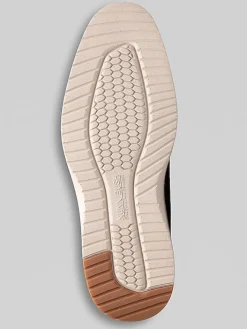 Oxfords|Casual Shoes-Nunn Bush Griff Knit Plain Toe Oxfords Brown