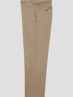 Big & Tall Pants|Casual Pants & Chinos-Haggar Iron Free Premium Classic Fit Khaki Pants, Tan Black Casual