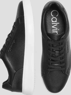 Sneakers|Casual Shoes-Calvin Klein Hallon Lace-Up Sneakers Black