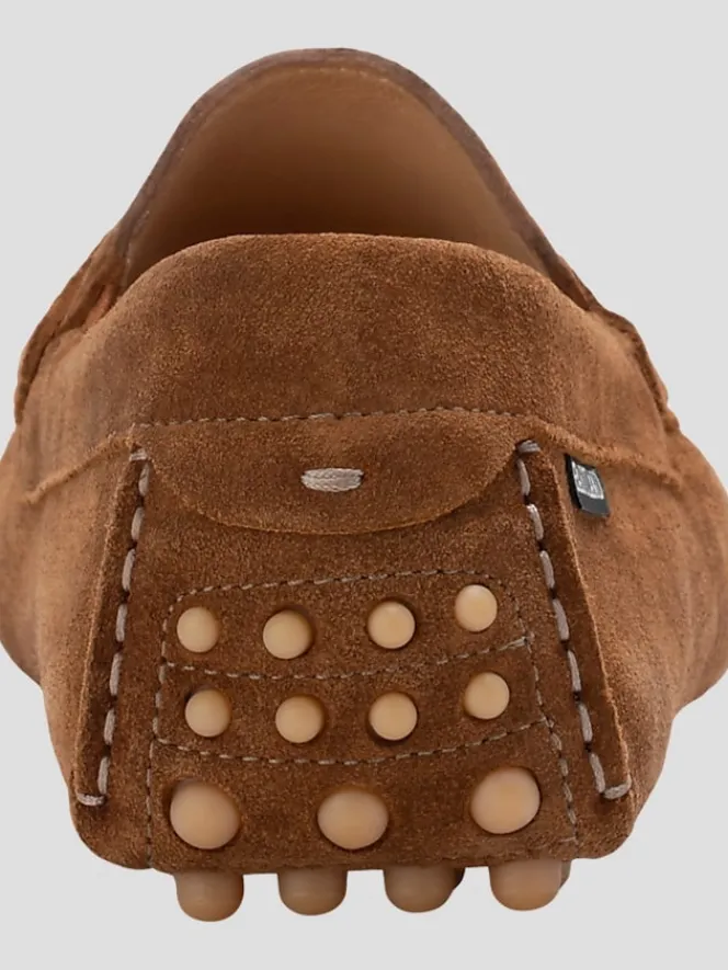 Loafers & Slip-ons-Eastland Henderson Leather Driving Mocs Brown