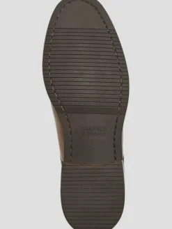 Oxfords|Dress & Formal Shoes-Warfield &Amp; Grand Hobbs Italian Hand Burnished Plain Toe Oxfords Tan