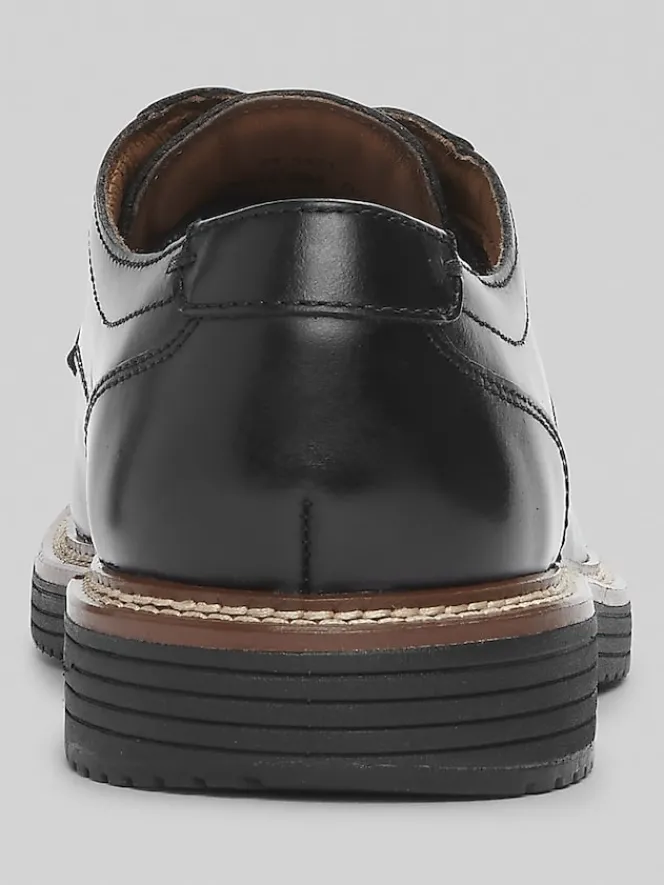 Oxfords|Casual Shoes-Johnston &Amp; Murphy Hodges Plain Toe Oxfords Black