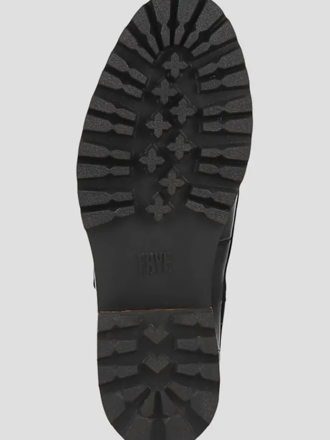 Loafers & Slip-ons-Frye Hudson Camp Moc Toe Loafers Black