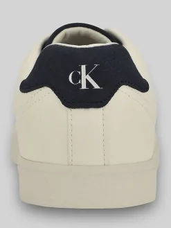 Sneakers|Casual Shoes-Calvin Klein Ilano Casual Lace Up Sneakers Ivory