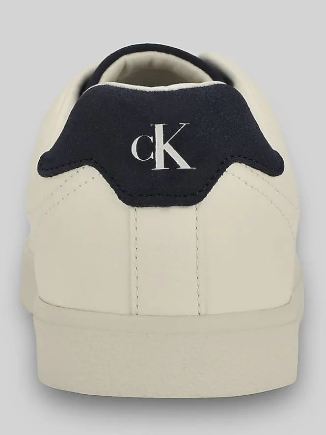 Sneakers|Casual Shoes-Calvin Klein Ilano Casual Lace Up Sneakers Ivory
