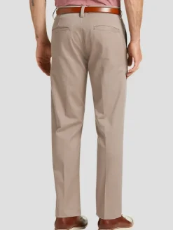 Casual Pants & Chinos|Casual Pants & Chinos-Haggar Iron Free Premium Khaki&trade; Straight Fit Flat Front Pant Black Casual